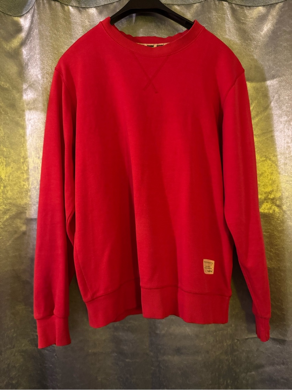 Red Crewneck Sweater - Classic Casual Pullover